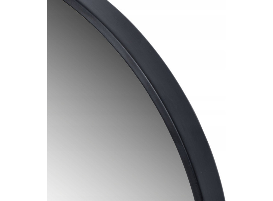 Čierne nástenné zrkadlo Sander 60 cm