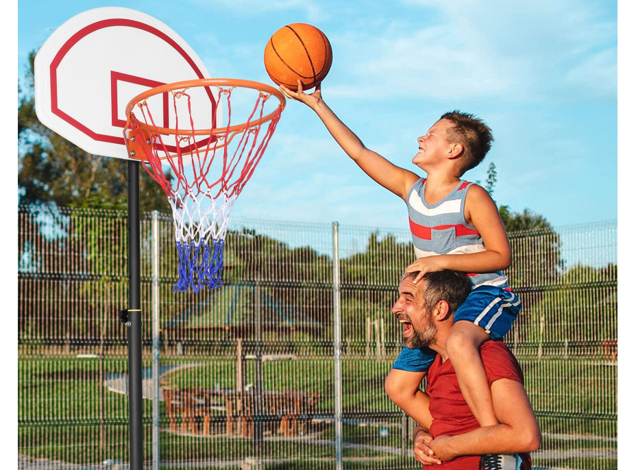 Basketbalový kôš s nastaviteľnou výškou DUNKER