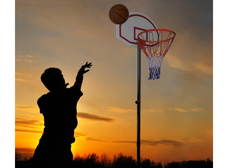 Basketbalový kôš s nastaviteľnou výškou DUNKER