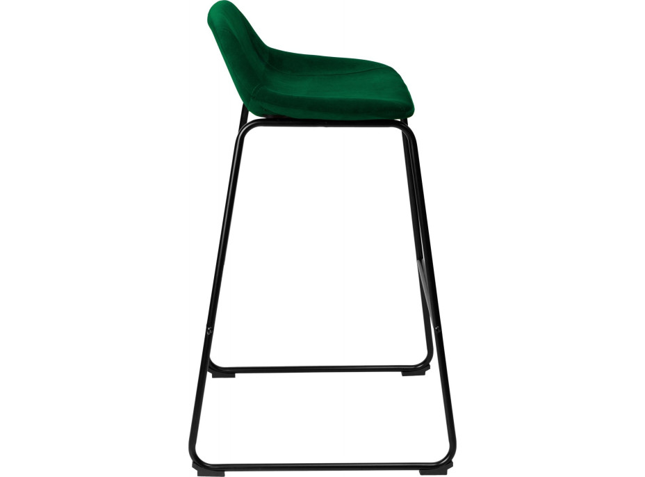 Tmavozelená barová stolička SLIGO