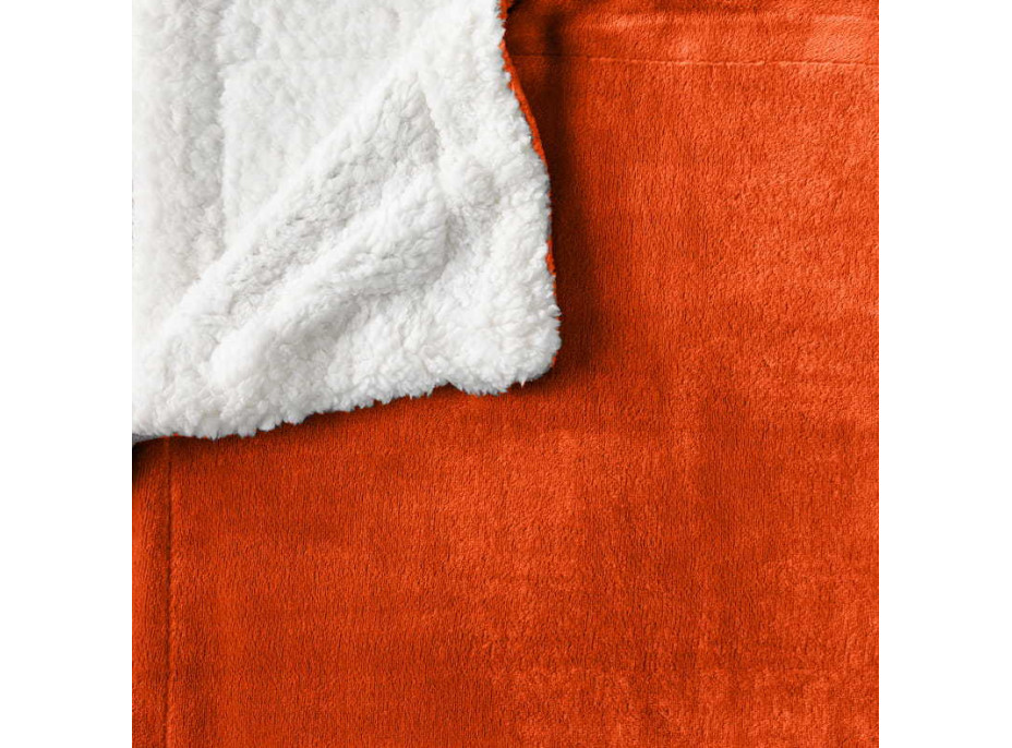 Deka MARLBOROUGH Sherpa 150x200 cm - oranžová