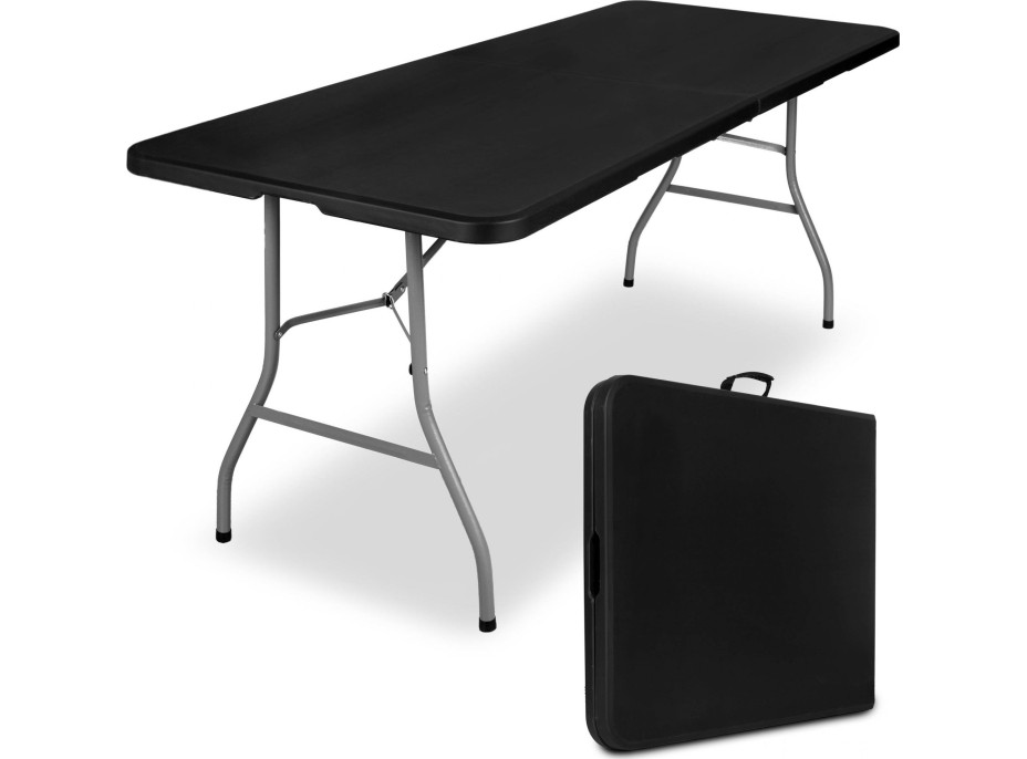 Cateringový stôl FETA BLACK 180 cm