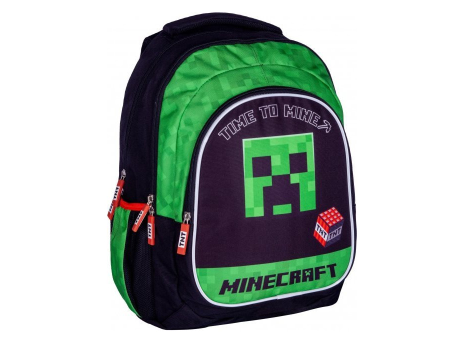 ASTRA Školský batoh Minecraft Time To Mine (veľký)