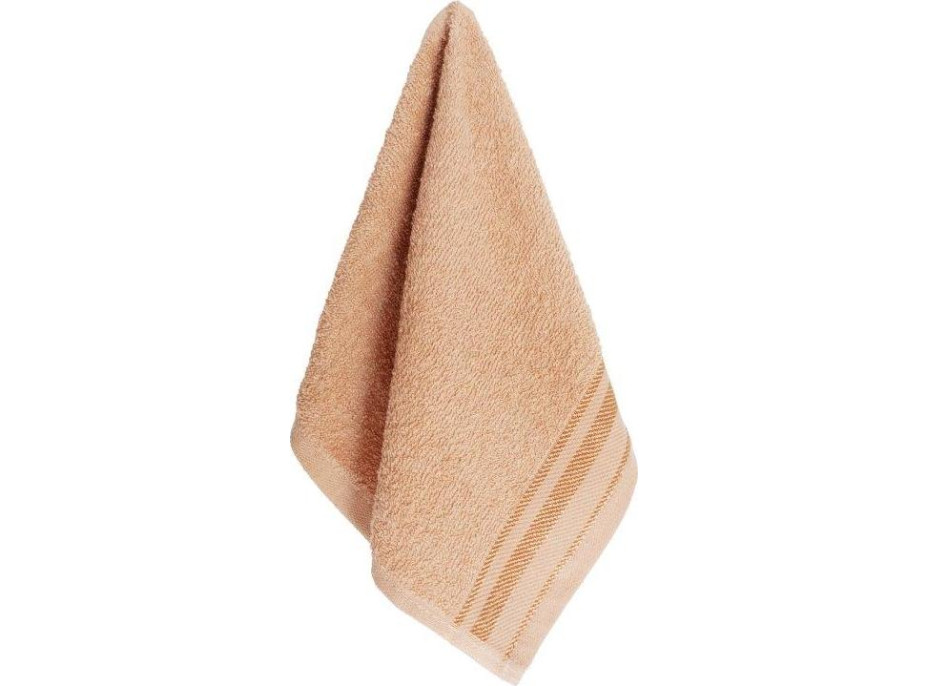 Bavlnený uterák DAVE - 30x50 cm - 400g/m2 - svetlo hnedý