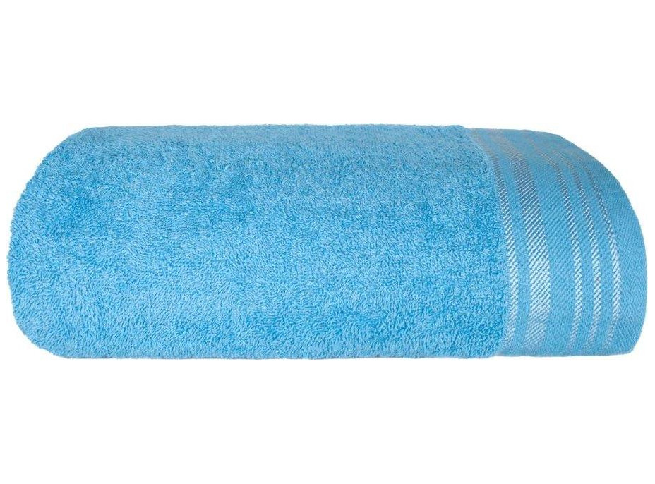 Bavlnený uterák DAVE - 70x140 cm - 400g/m2 - svetlo modrý