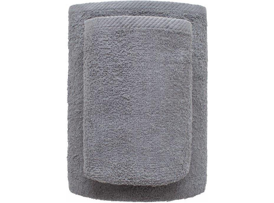 Bavlnený uterák LETO - 50x100 cm - 400g/m2 - šedý