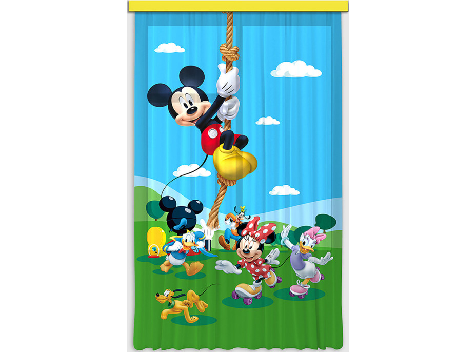 Detský záves DISNEY - Mickey a kamaráti - 140x245 cm