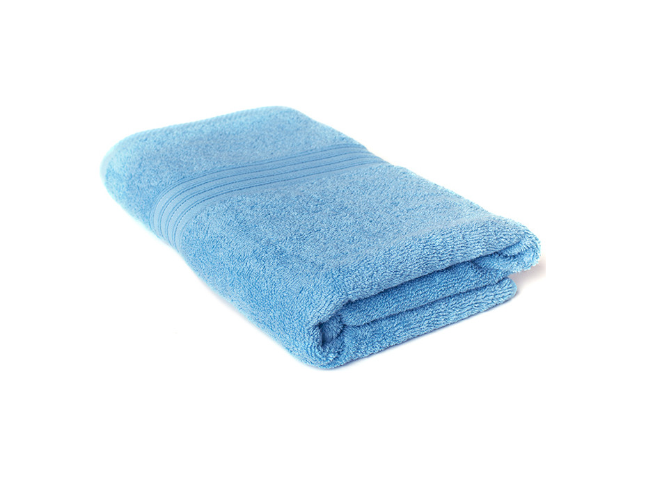 Bavlnený uterák LITRE - 70x140 cm - 500g/m2 - svetlo modrý