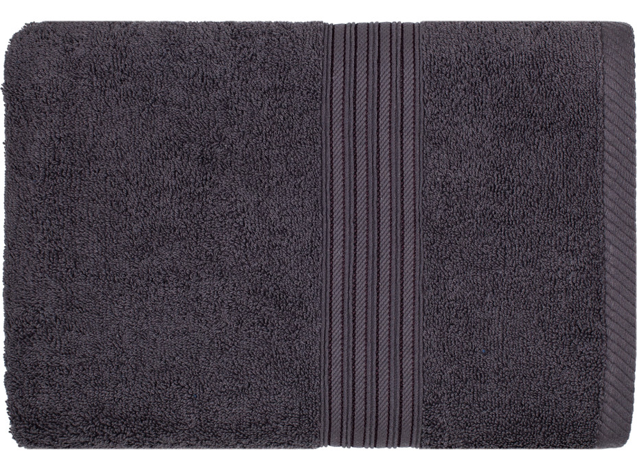Bavlnený uterák LITRE - 50x90 cm - 500g/m2 - tmavo šedý