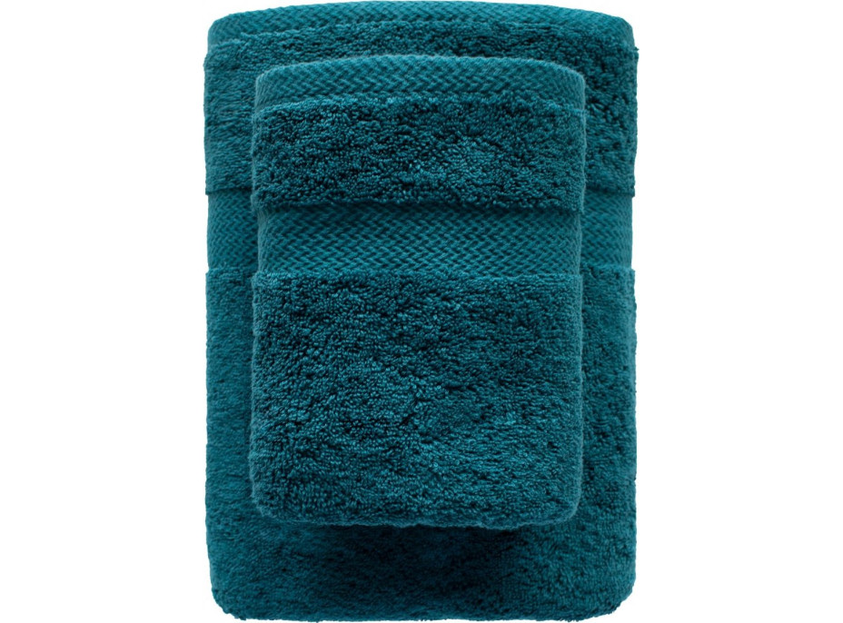 Bavlnený uterák PHASE - 70x140 cm - 550g/m2 - morský modrý
