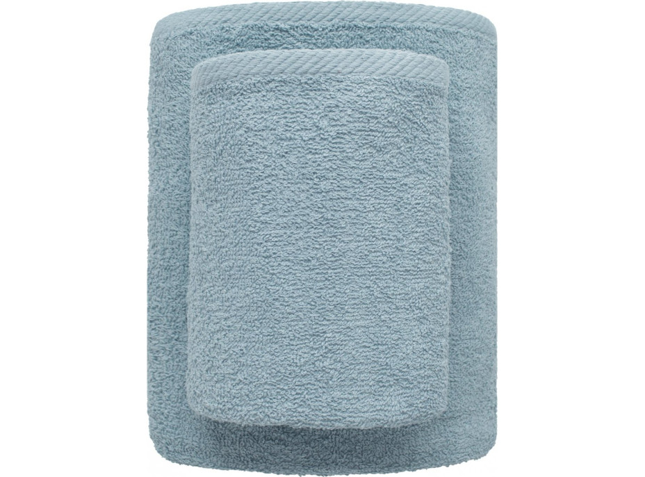 Bavlnený uterák IRENA - 50x100 cm - 500g/m2 - svetlo modrý