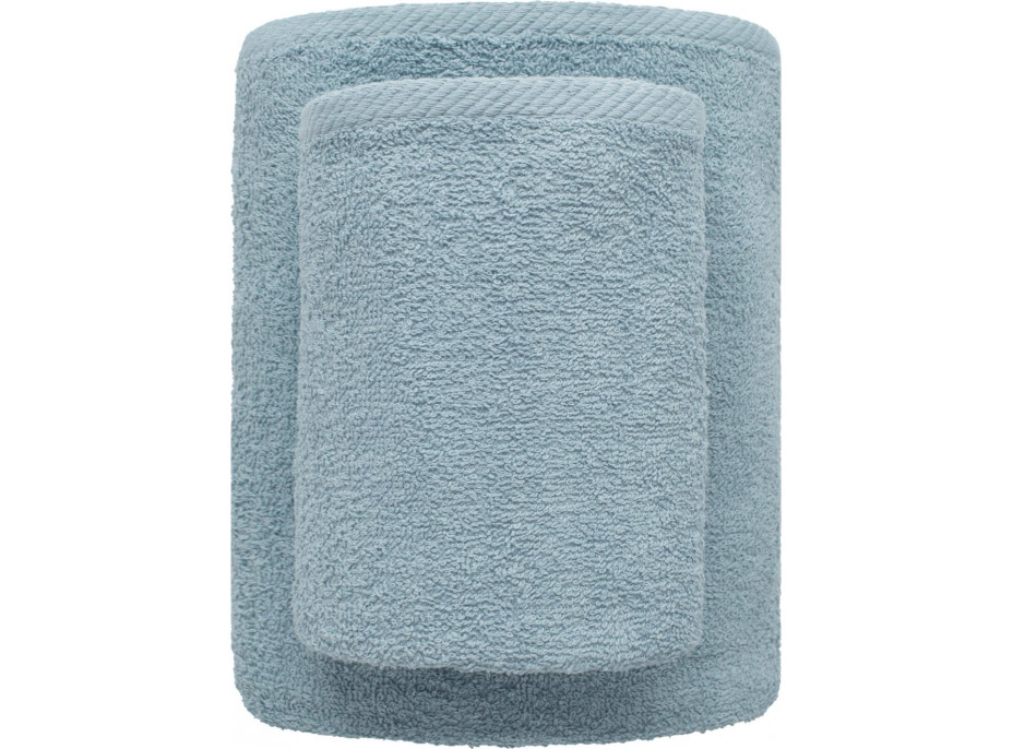 Bavlnený uterák IRENA - 50x100 cm - 500g/m2 - svetlo modrý