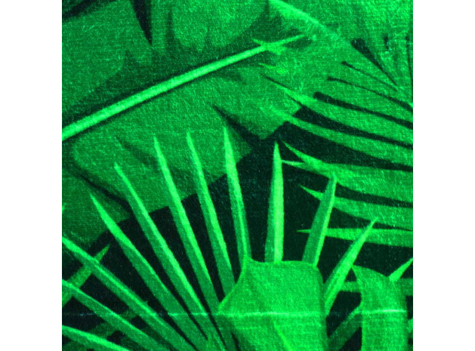 Penová kúpeľňová predložka EXOTICO VERDE 40x60 cm - zelené listy