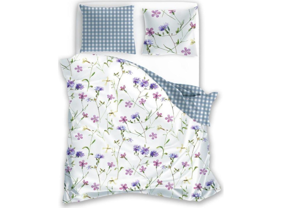 Bavlnené obliečky COTTAGE HOME 006 - 140x200 cm + 70x90 cm