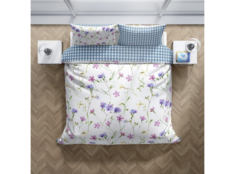 Bavlnené obliečky COTTAGE HOME 006 - 140x200 cm + 70x90 cm