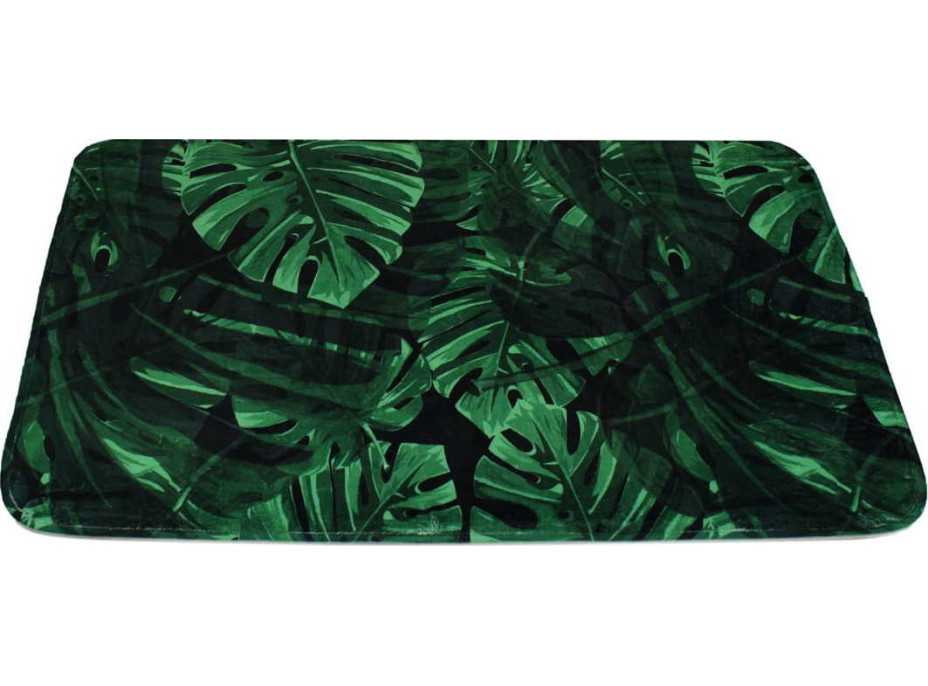 Penová kúpeľňová predložka GREEN JUNGLE 50x80 cm - zelená