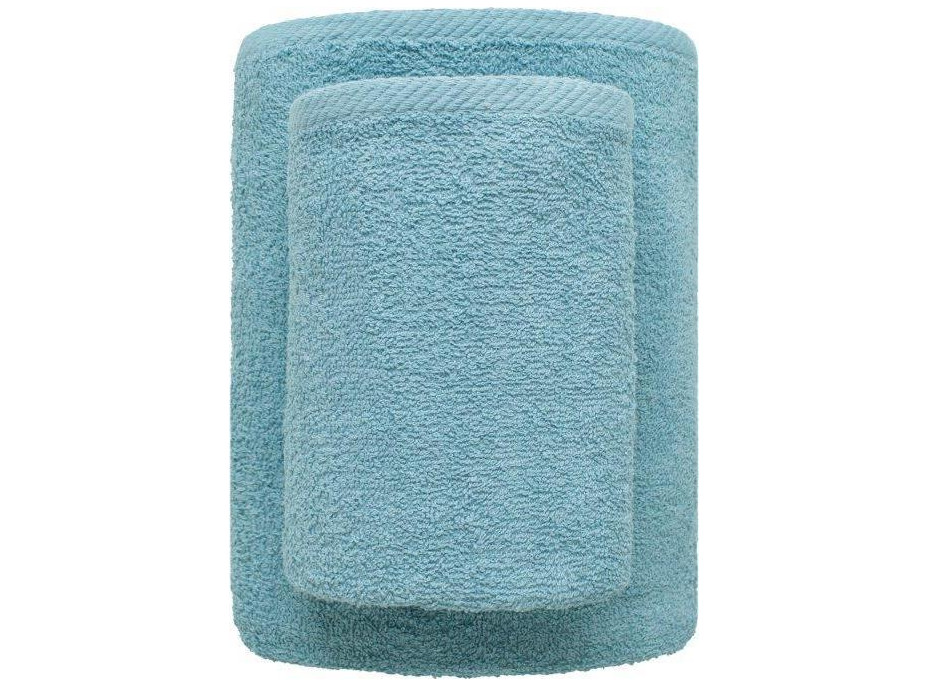 Bavlnený uterák LETO - 30x50 cm - 400g/m2 - svetlo modrý