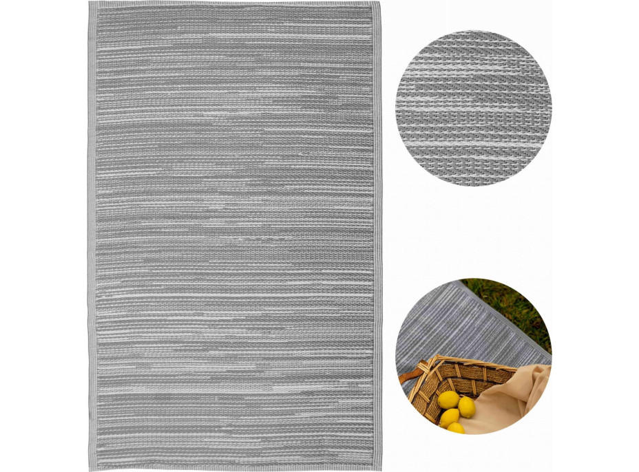 Kusový koberec FRESCA 160x230 cm - šedý