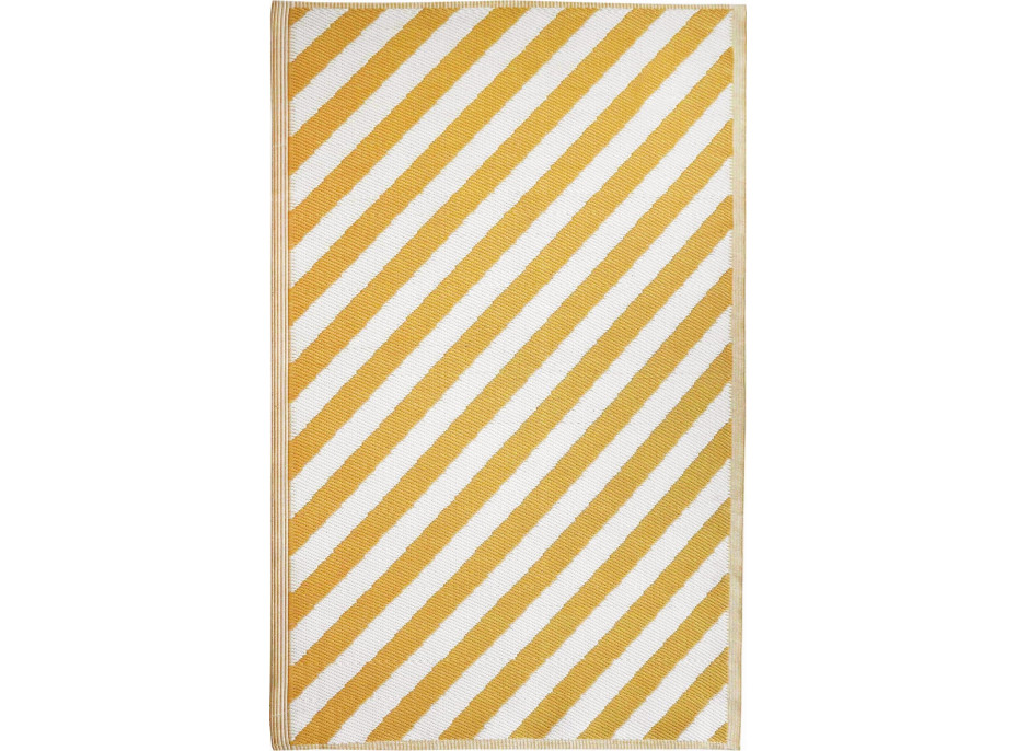 Kusový koberec MOSTAZA 120x170 cm - žltý