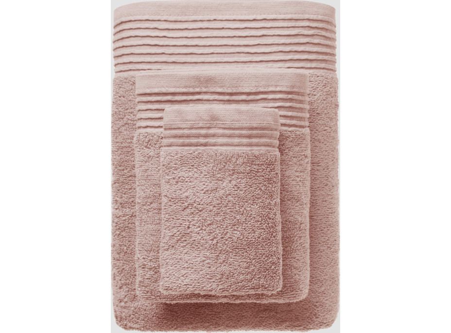 Bavlnený uterák MEL - 70x140 cm - 500g/m2 - staroružový