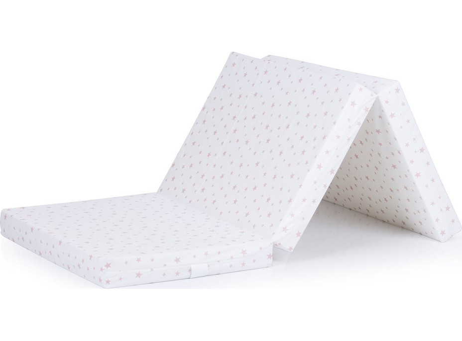 CHIPOLINO Skladací matrac 120x60 cm White,powder stars