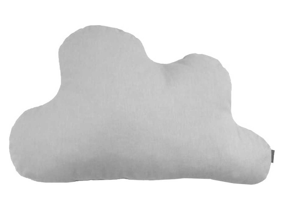 Vankúš CLOUD Mráčik 65x43 cm - svetlo šedý