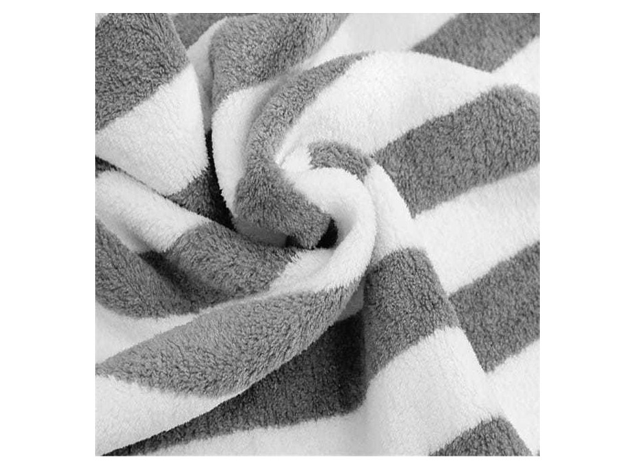 Uterák PURE STRIPES 35x75 cm - šedý