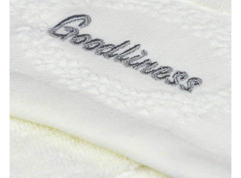 Bavlnený uterák GOODLINESS 34x74 cm - ecru/krémový