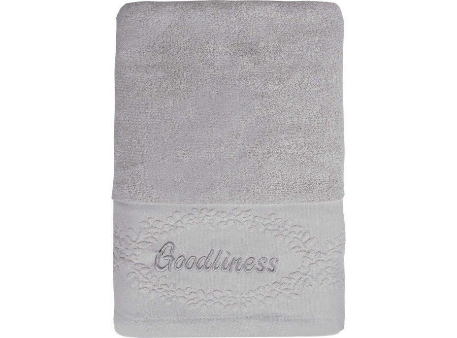 Bavlnená osuška GOODLINESS 70x140 cm - šedá