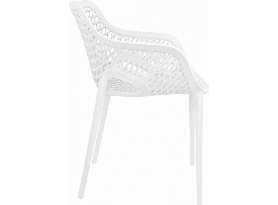 Jedálenská stolička CHERIE - biela