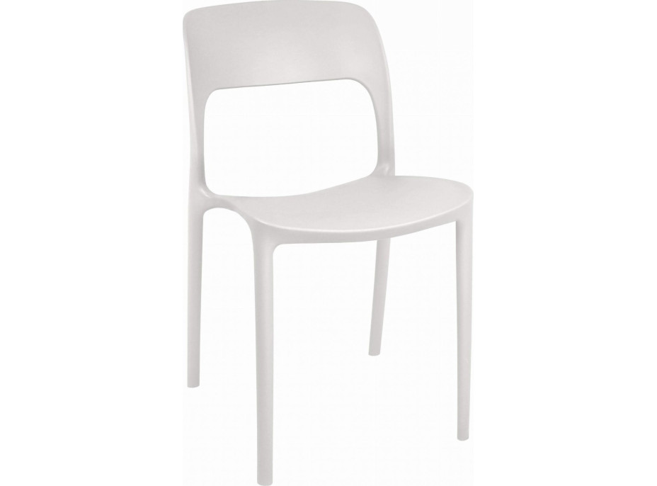 Jedálenská stolička CONNOR - biela
