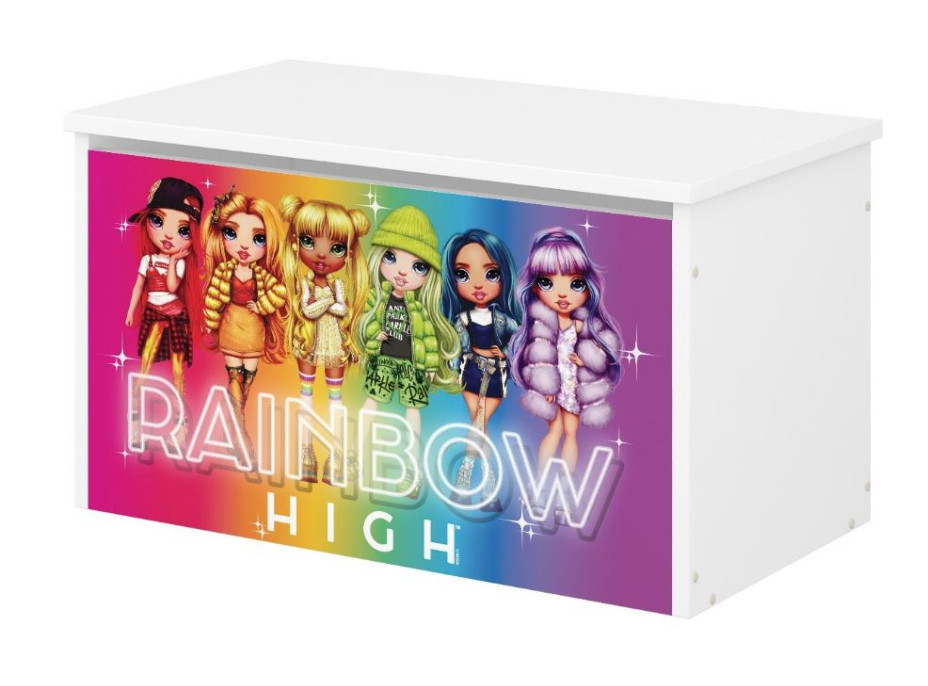 Detská truhla na hračky Rainbow High - Sparkle