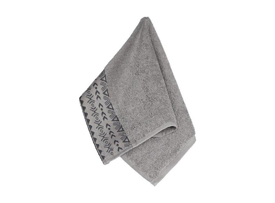 Bavlnený uterák DARIUS - 30x50 cm - 500g/m2 - šedý