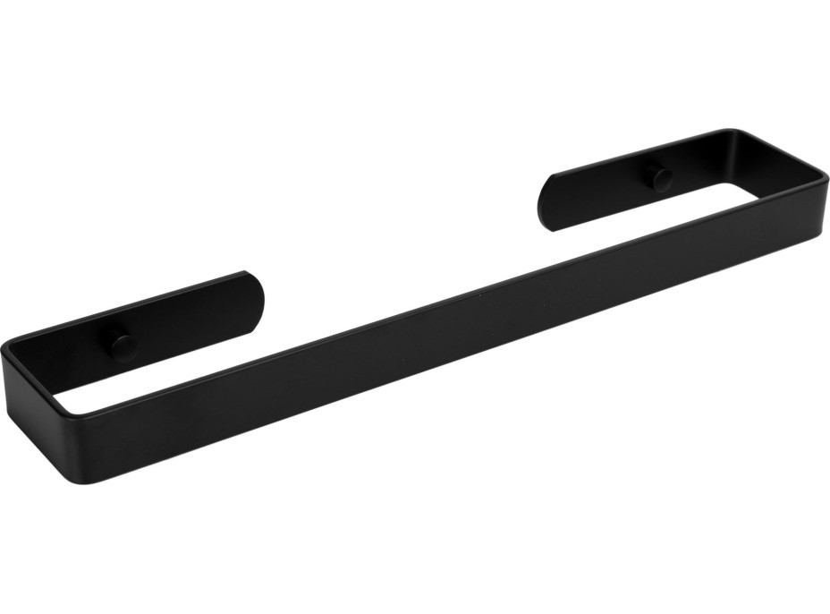 Čierny loftový vešiak Kasos 40 cm