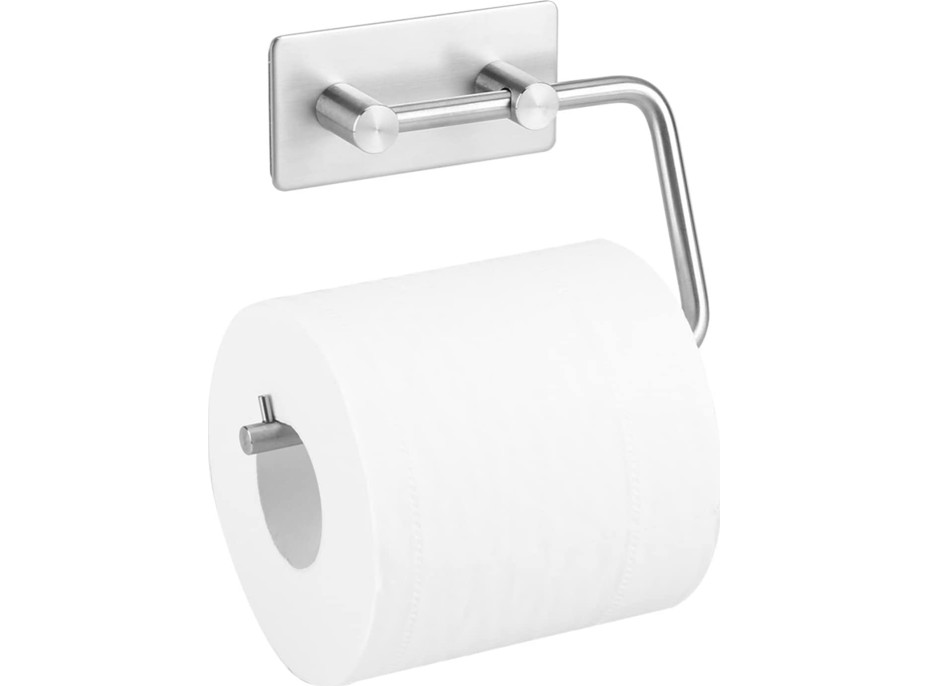 Strieborný držiak toaletného papiera BOZAN