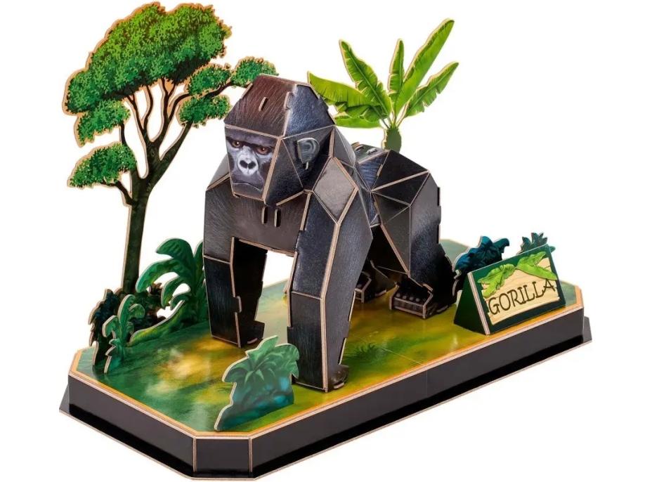 CUBICFUN 3D puzzle Gorila 34 dielikov