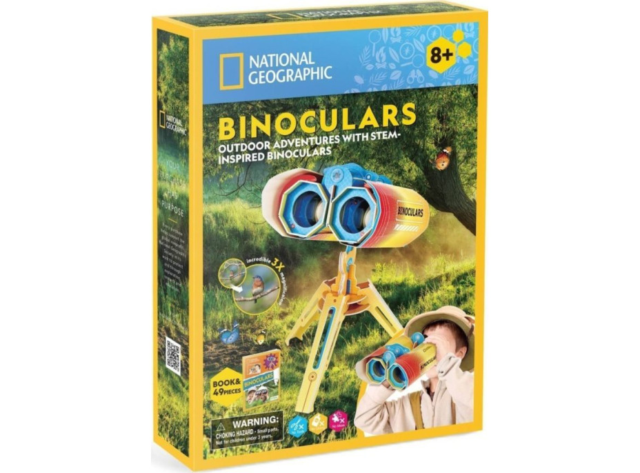 CUBICFUN 3D puzzle National Geographic: Ďalekohľad 49 dielikov