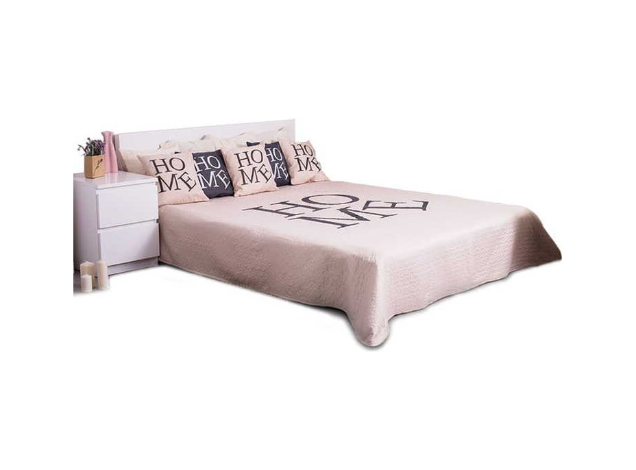 Prikrývka na posteľ HOME 200x220 cm - béžová