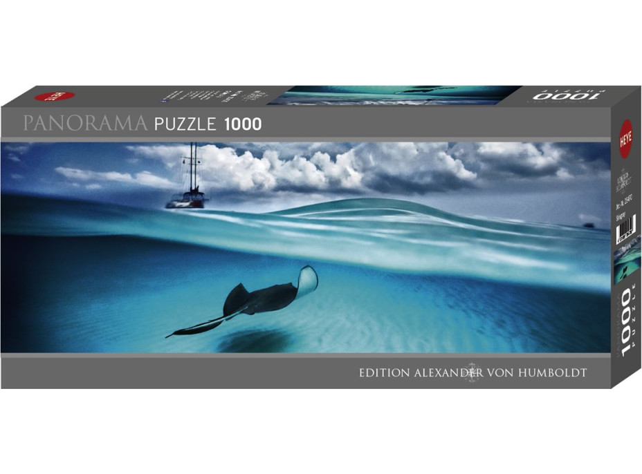 HEYE Panoramatické puzzle Raja (Kajmanie ostrovy) 1000 dielikov