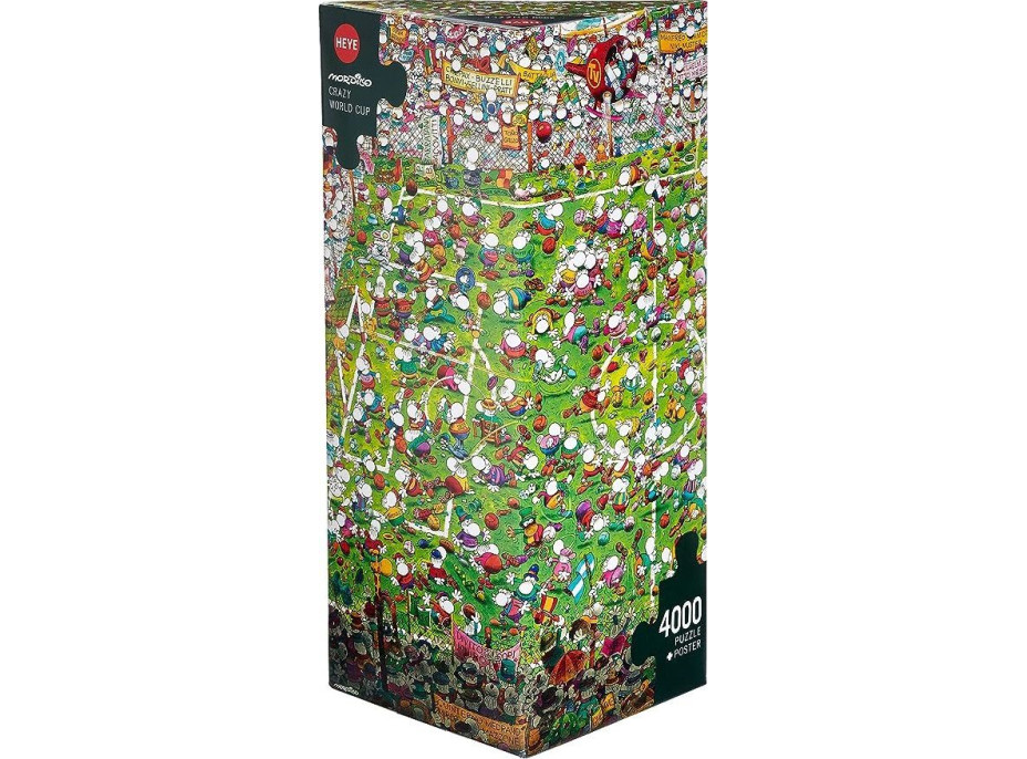 HEYE Puzzle Bláznivý futbal 4000 dielikov