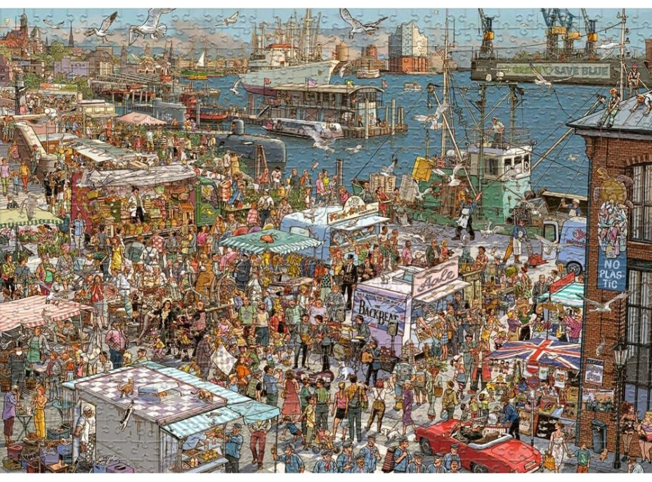 HEYE Puzzle Čerstvé ryby! 2000 dielikov