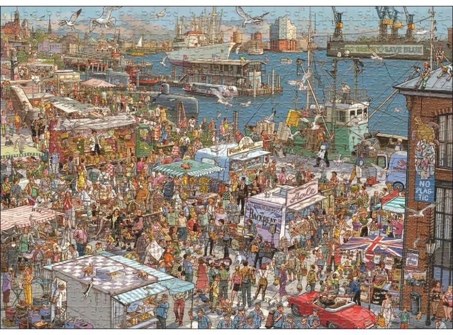 HEYE Puzzle Čerstvé ryby! 2000 dielikov