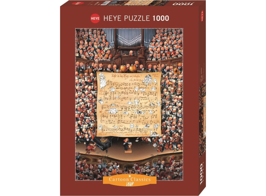 HEYE Puzzle Hudba 1000 dielikov