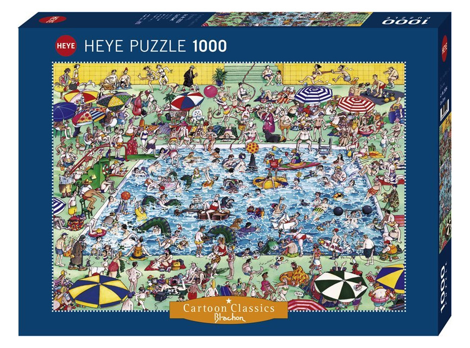 HEYE Puzzle Cartoon Classics: Schlaďte sa 1000 dielikov
