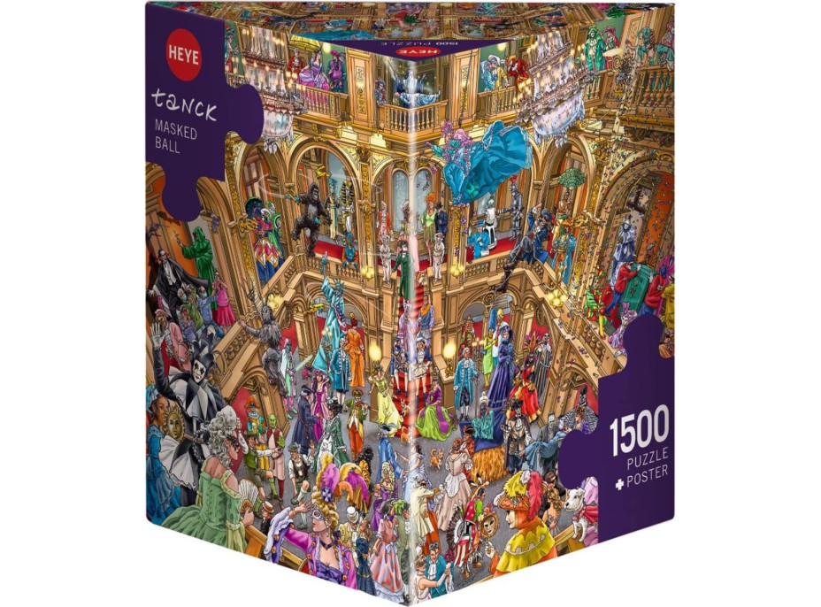 HEYE Puzzle Ples v maskách 1500 dielikov