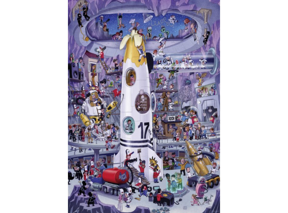HEYE Puzzle Štart rakety 1000 dielikov
