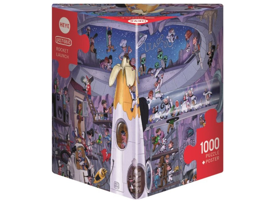 HEYE Puzzle Štart rakety 1000 dielikov