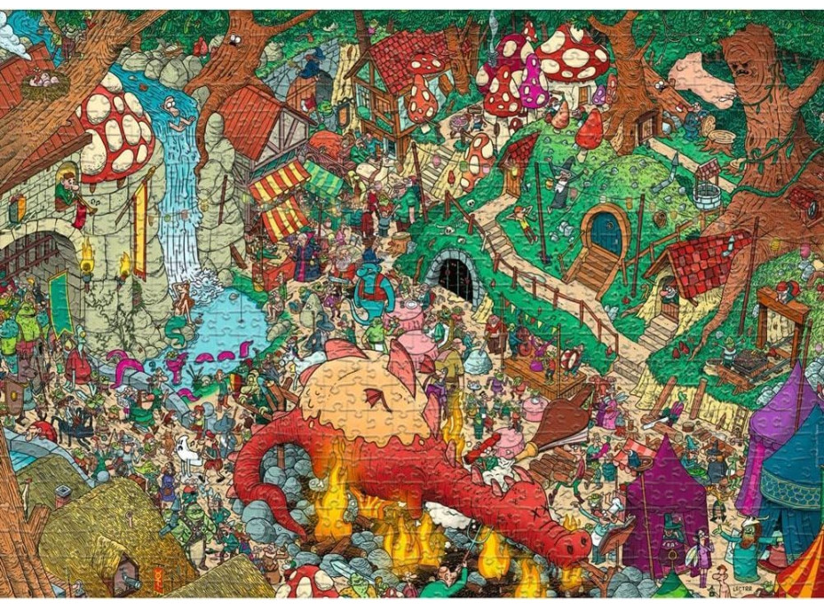HEYE Puzzle Krajina fantázie 1000 dielikov
