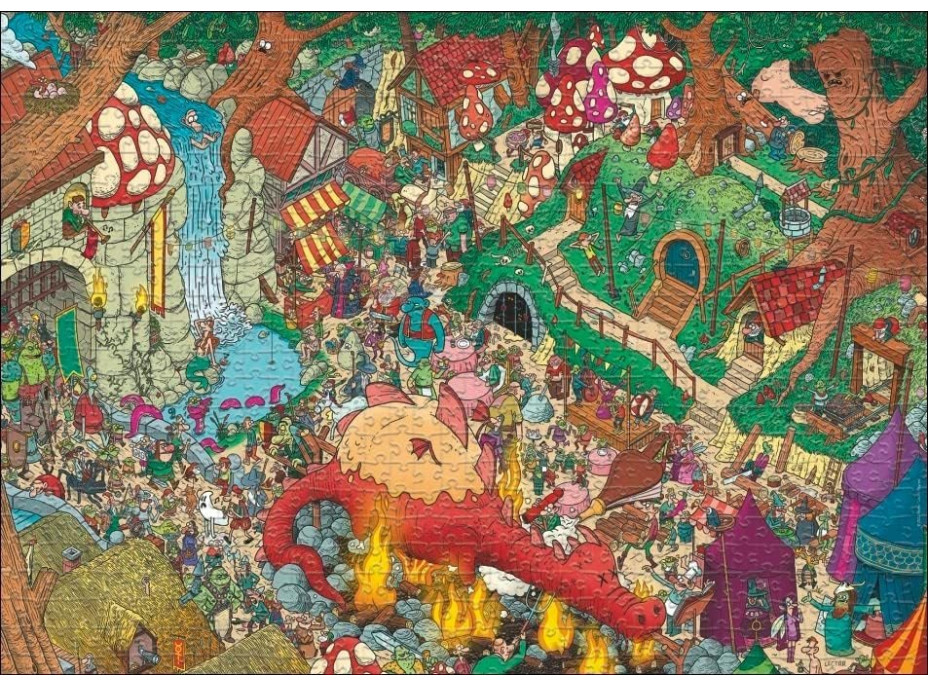 HEYE Puzzle Krajina fantázie 1000 dielikov
