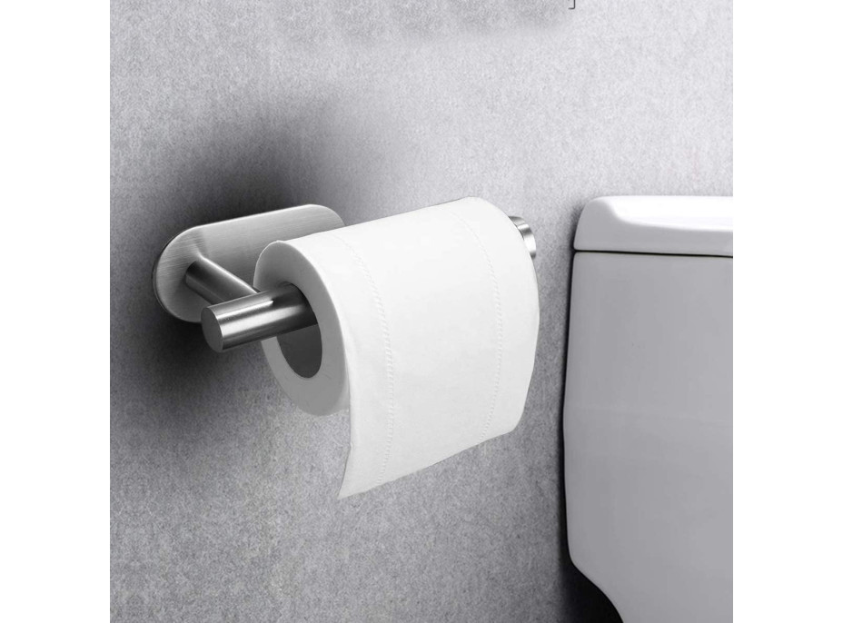 Strieborný držiak toaletného papiera DERES